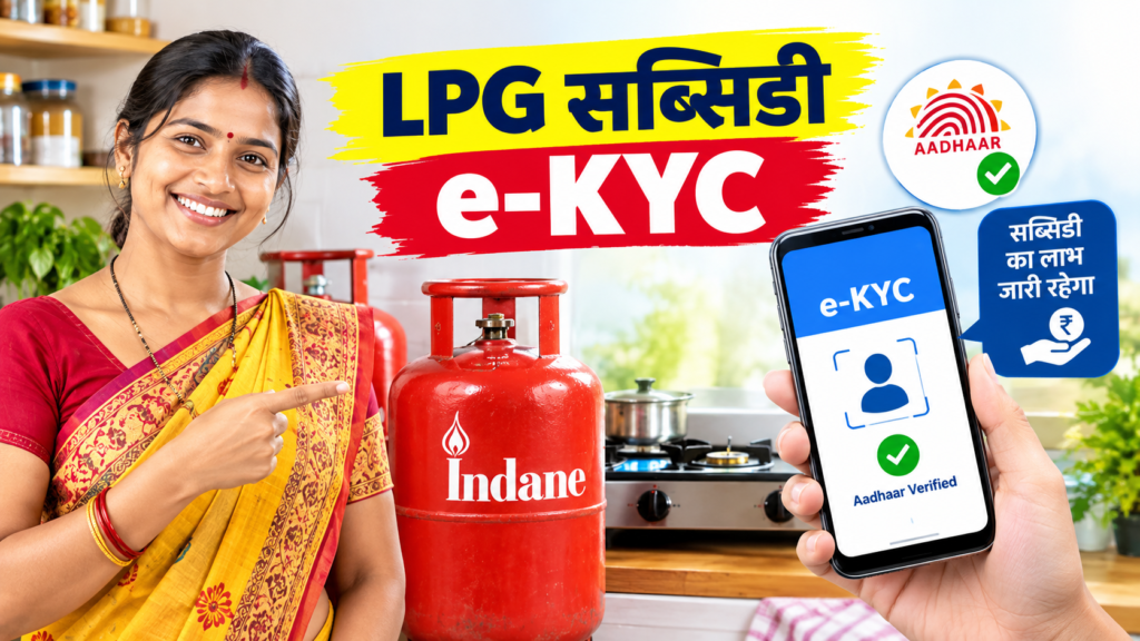 LPG सब्सिडी e-KYC