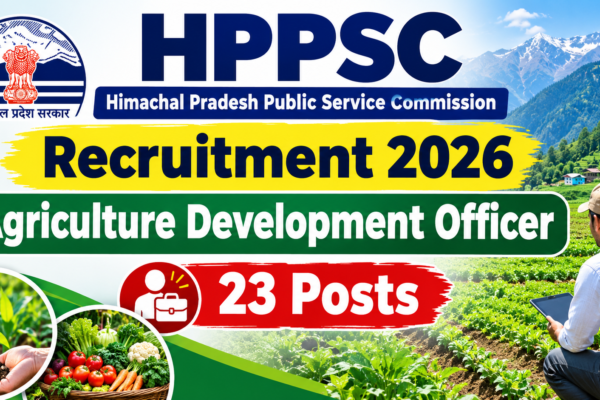HPPSC Recruitment 2026