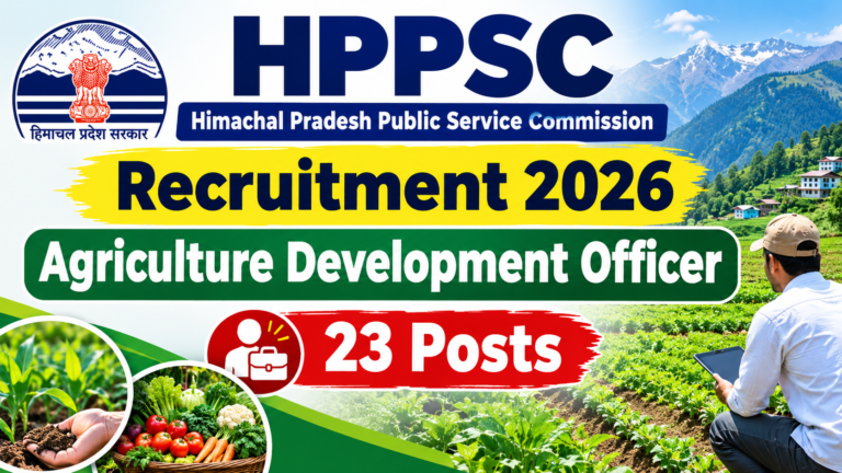 HPPSC Recruitment 2026