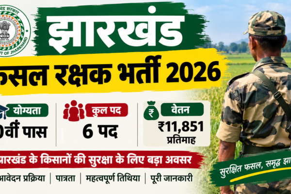 Jharkhand Fasal Rakshak Bharti 2026