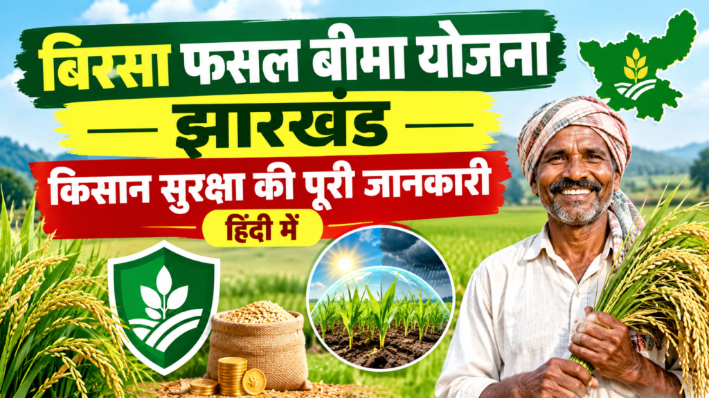 बिरसा फसल बीमा योजना झारखंड किसान सुरक्षा